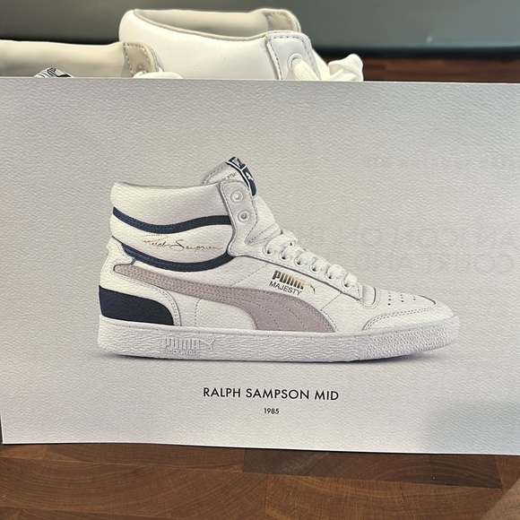 New Puma Ralph Sampson Mid OG Size 11 - Picture 7 of 10